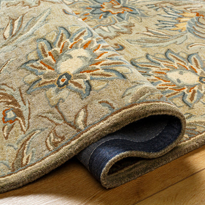 LIVABLISS Caesar CAE-1227 Medium Gray Hand Tufted Area Rug