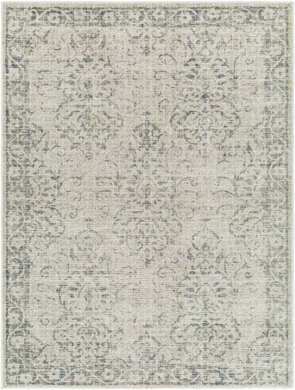 Surya Calhoun CAH-2305 Beige Machine Washable Area Rug by LIVABLISS