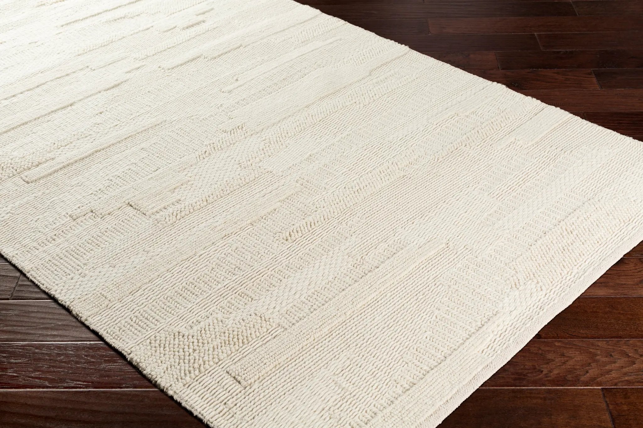 Cocoon CCN-1000 Cream Area Rug by LIVABLISS