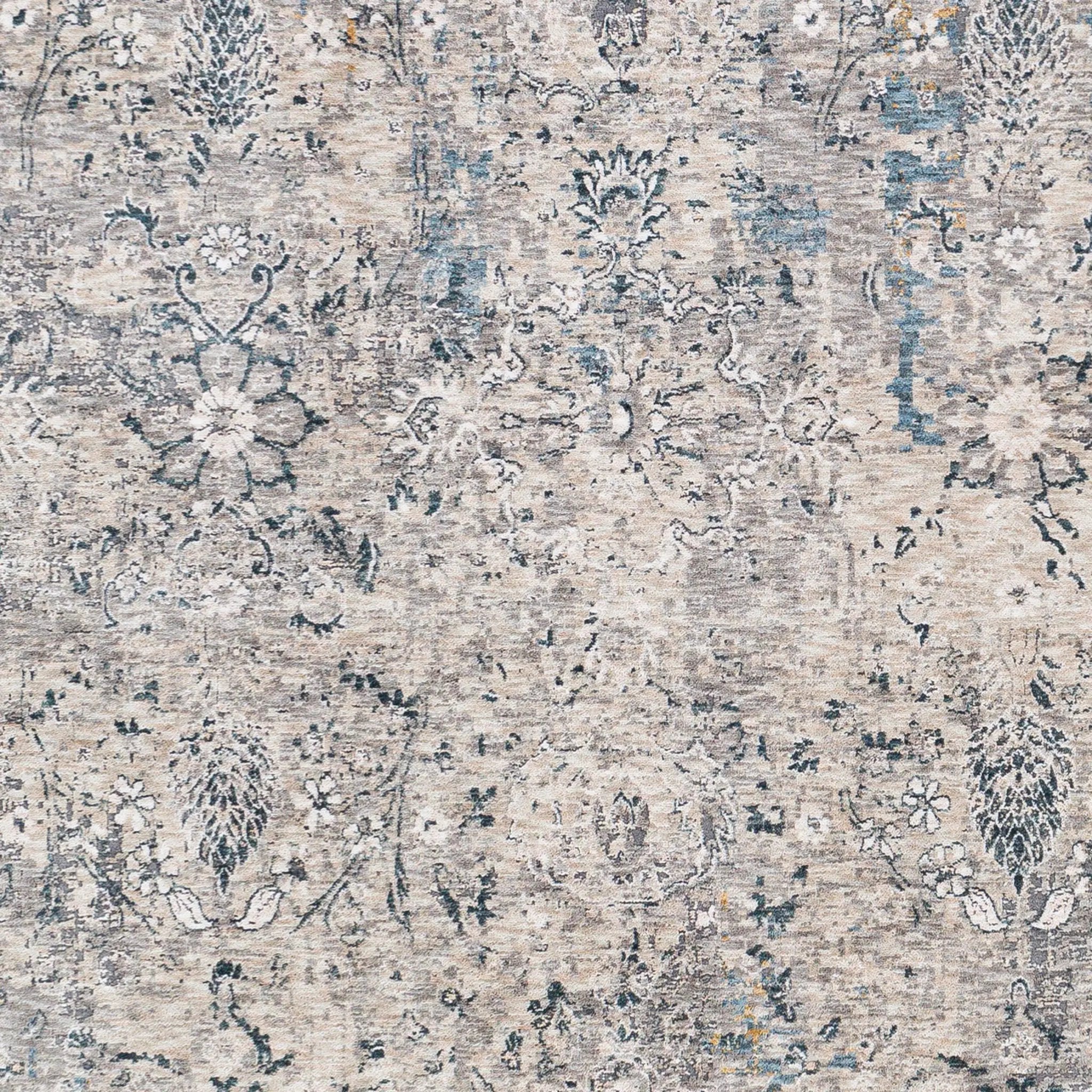 Cardiff CDF-2300 Light-Gray Area Rug by LIVABLISS