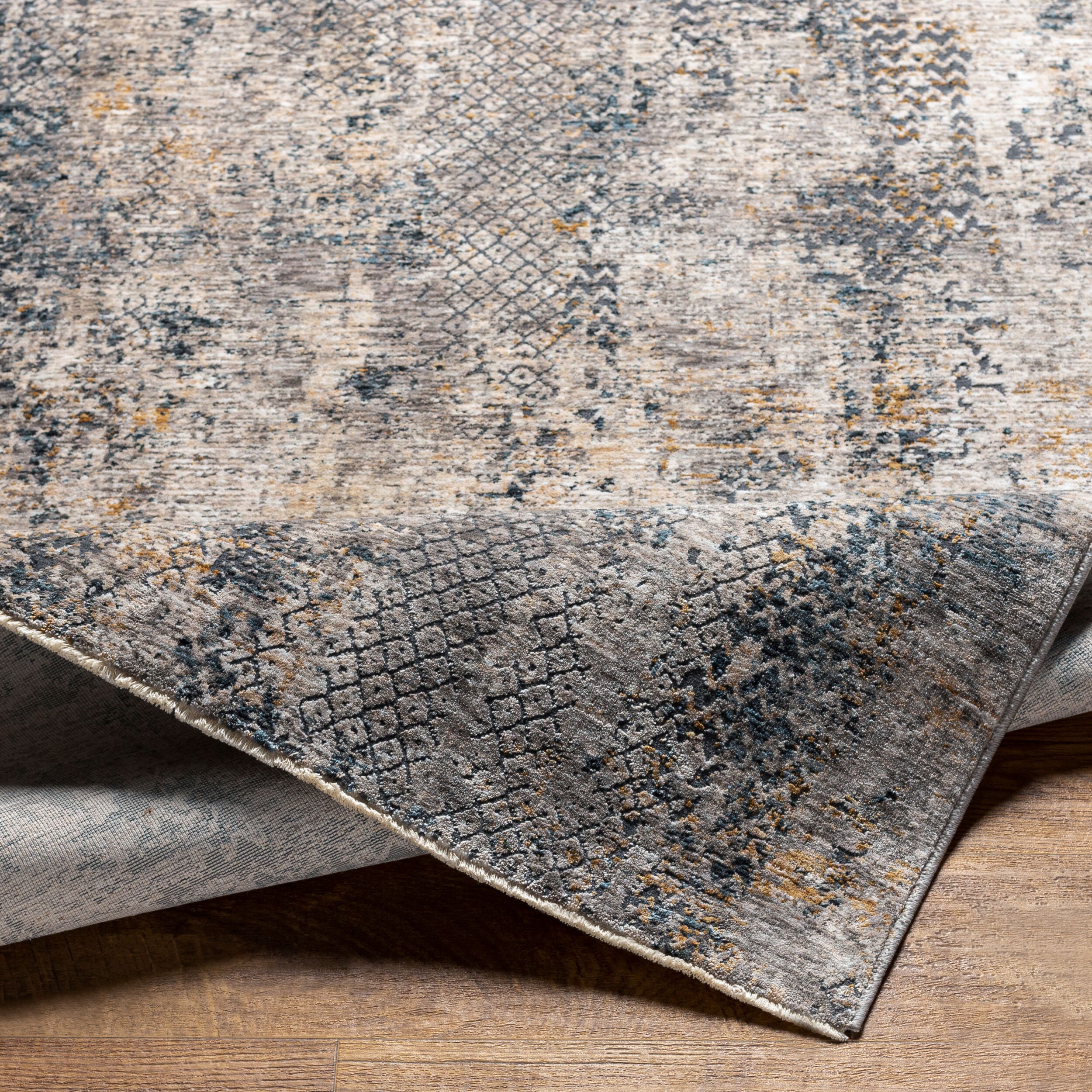 Surya Cardiff CDF-2301 Light Gray Area Rug by LIVABLISS