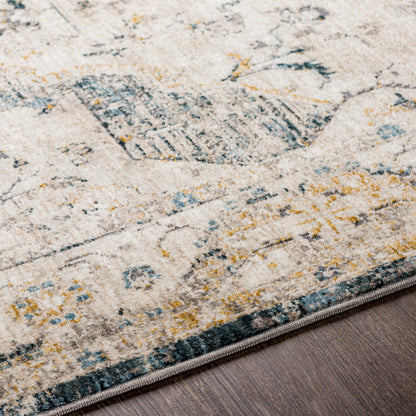 Surya Cardiff CDF-2303 Medium Gray Area Rug by LIVABLISS