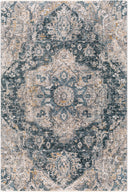 Surya Cardiff CDF-2307 Deep Teal Area Rug by LIVABLISS