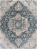 Surya Cardiff CDF-2307 Deep Teal Area Rug by LIVABLISS