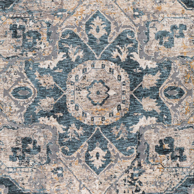 Surya Cardiff CDF-2307 Deep Teal Area Rug by LIVABLISS