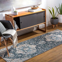 Surya Cardiff CDF-2307 Deep Teal Area Rug by LIVABLISS