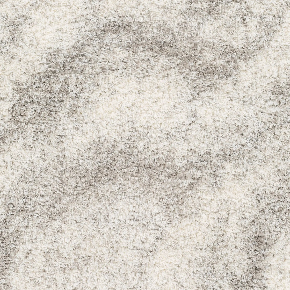 Cloudy Shag CDG-2306 Off-White Area Rug by LIVABLISS
