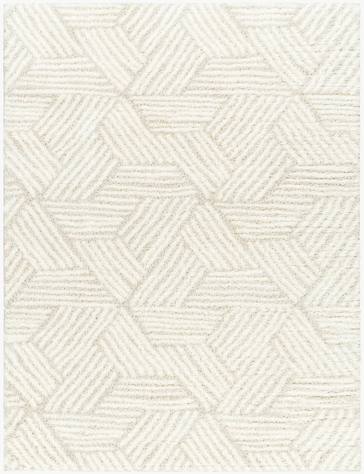 LIVABLISS Cloudy Shag CDG-2319 Off-White Area Rug