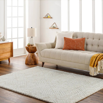 LIVABLISS Cloudy Shag CDG-2319 Off-White Area Rug