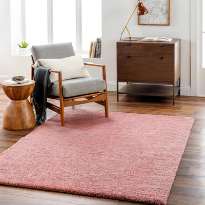 LIVABLISS Cloudy Shag CDG-2321 Dusty-Pink Area Rug