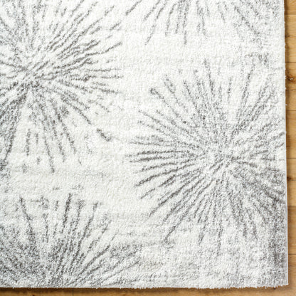 Surya Cloudy Shag CDG-2327 Off-White Area Rug by LIVABLISS