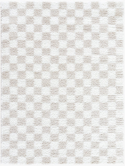 Surya Cloudy Shag CDG-2330 Ivory Area Rug by LIVABLISS