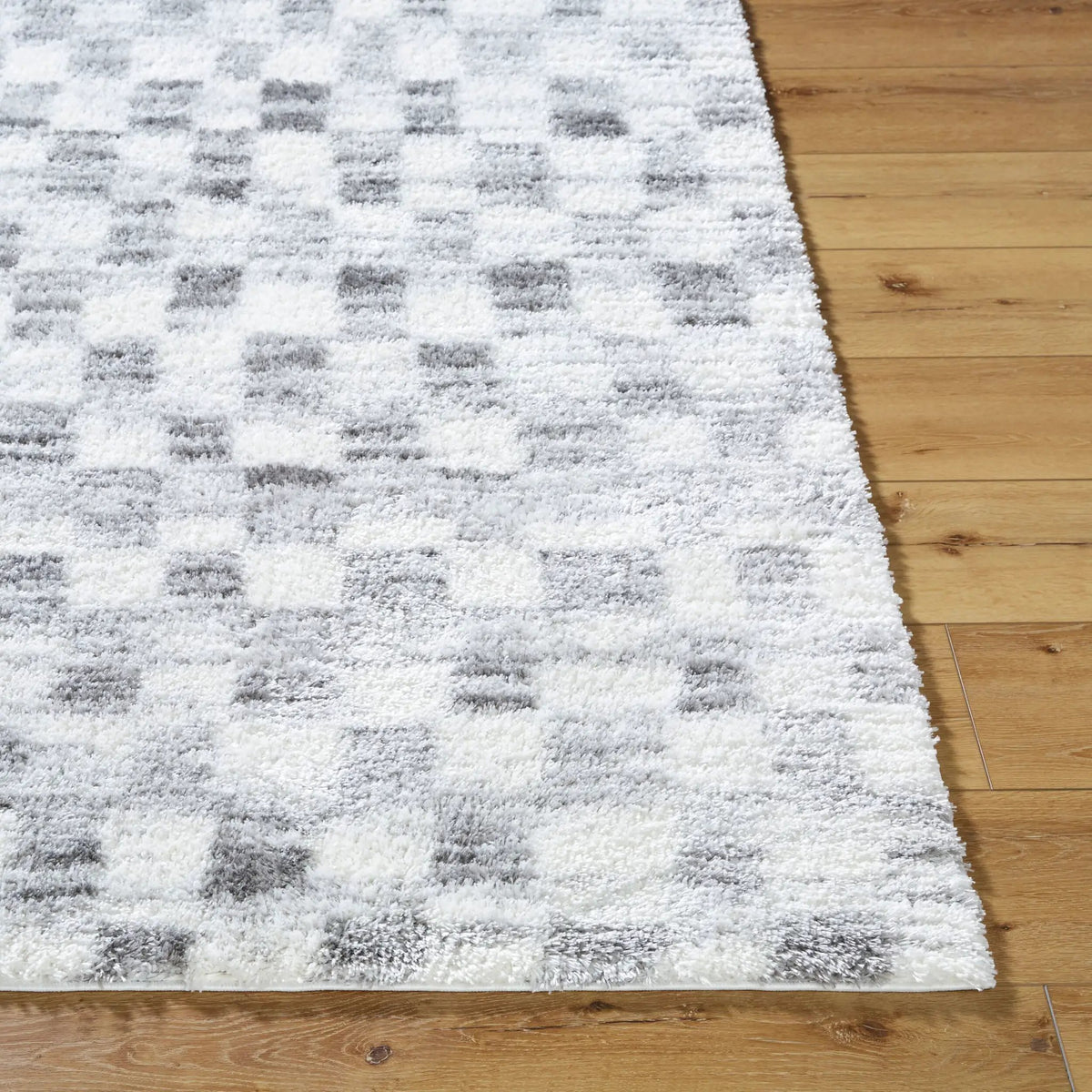 LIVABLISS Cloudy Shag CDG-2332 Ivory Area Rug