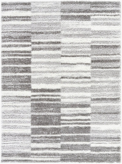 LIVABLISS Cloudy Shag CDG-2334 Gray Area Rug