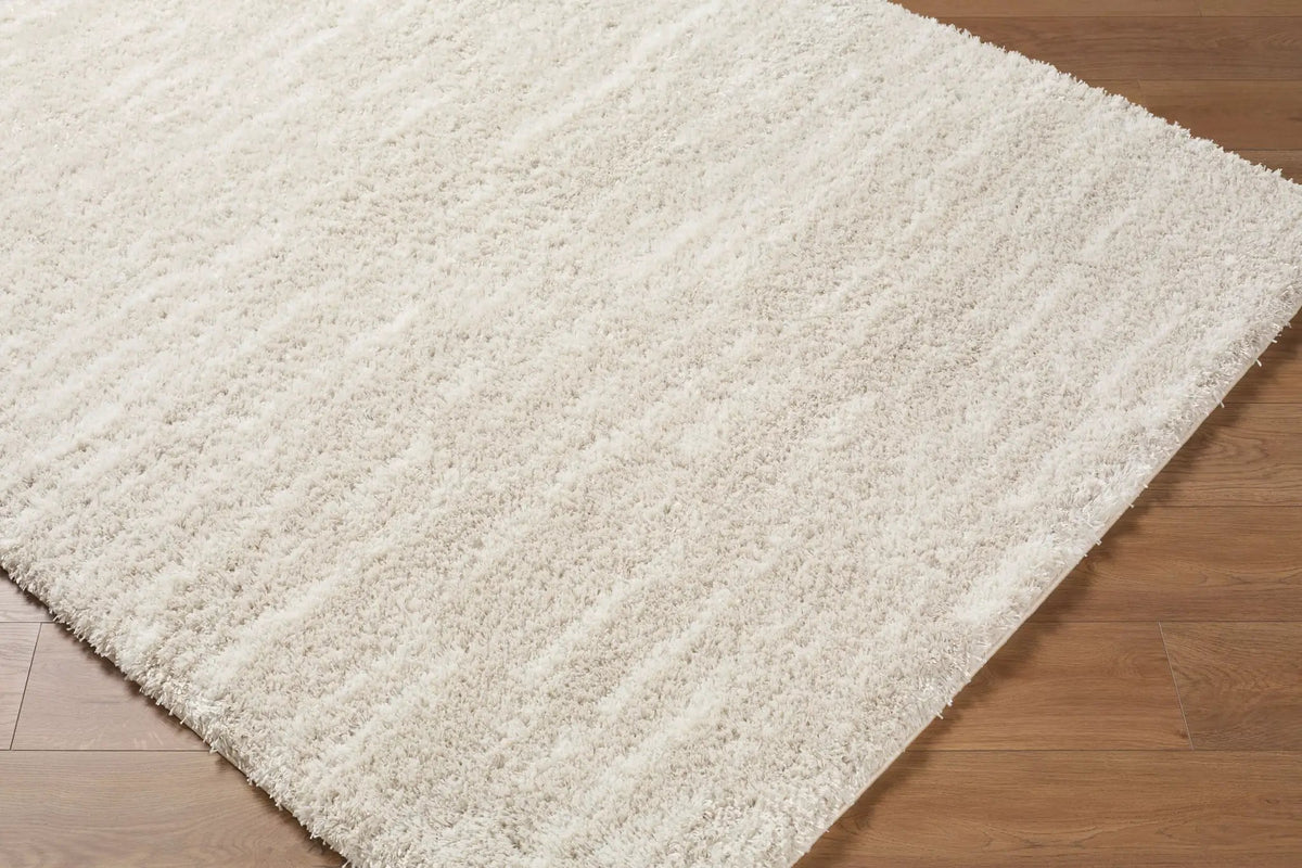 LIVABLISS Cloudy Shag CDG-2335 Ivory Area Rug