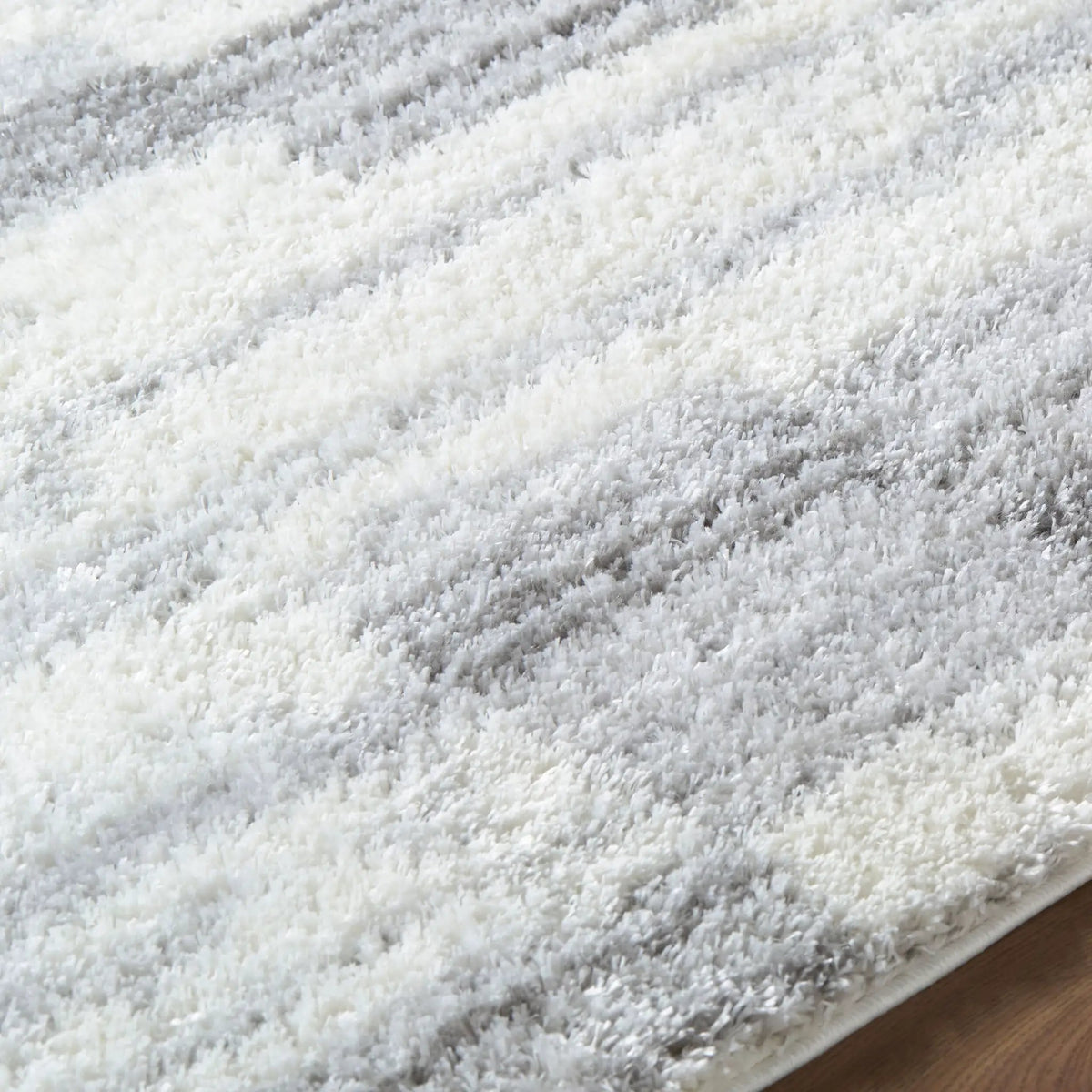 Cloudy Shag CDG-2337 Light-Beige Area Rug by LIVABLISS