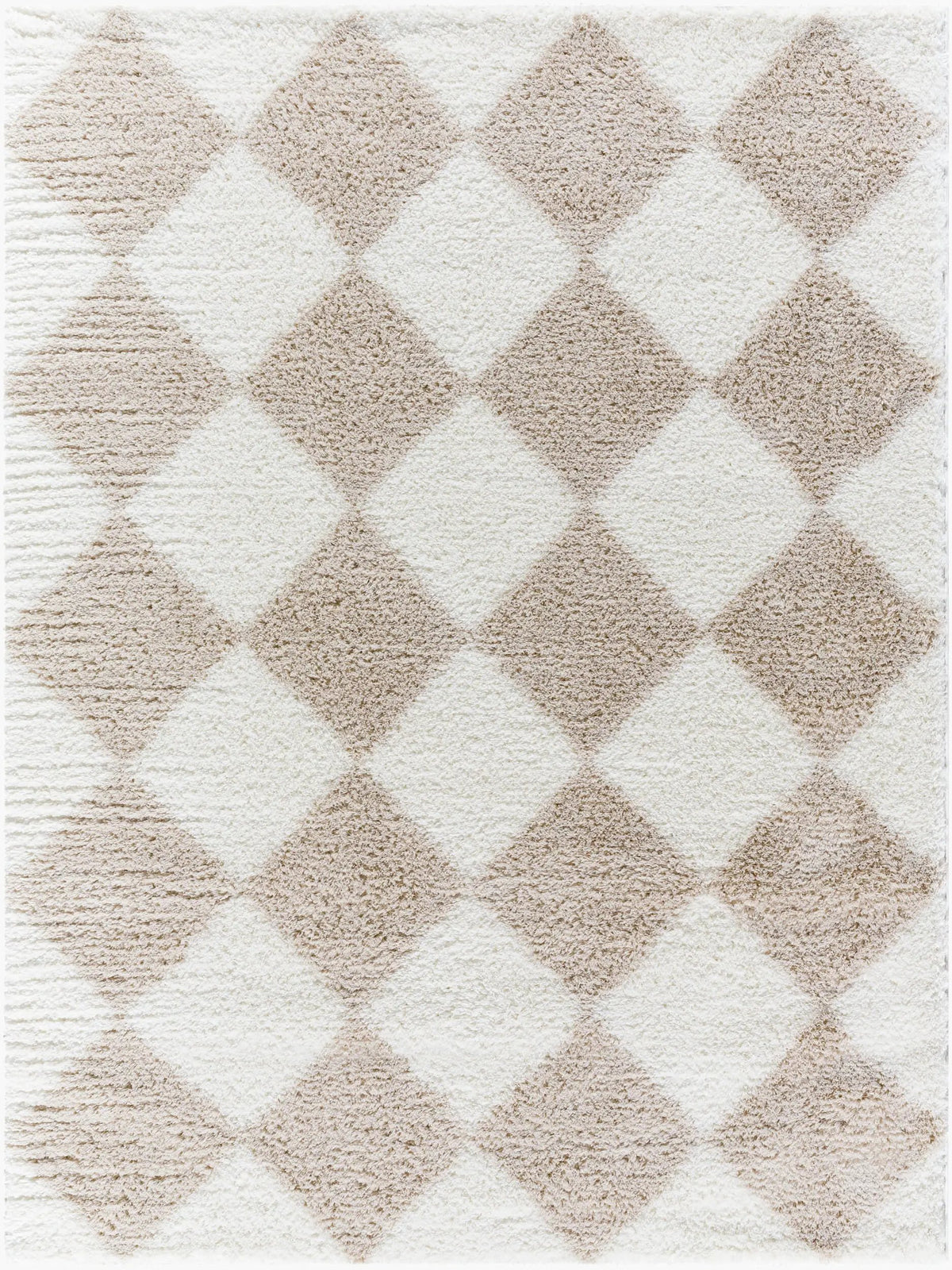 LIVABLISS Cloudy Shag CDG-2338 Light-Beige Area Rug