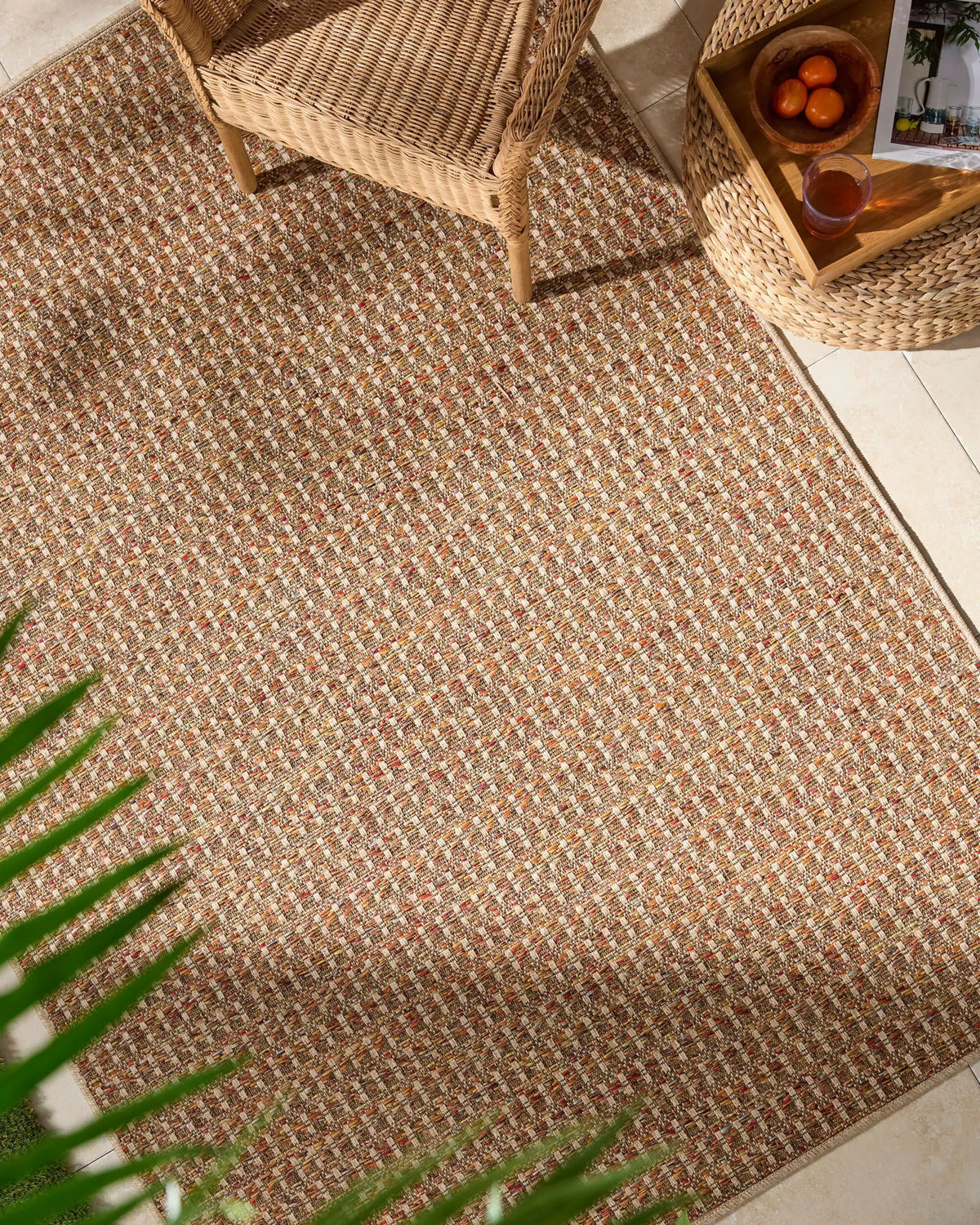 LIVABLISS Crete CEE-2305 Burnt-Sienna Area Rug
