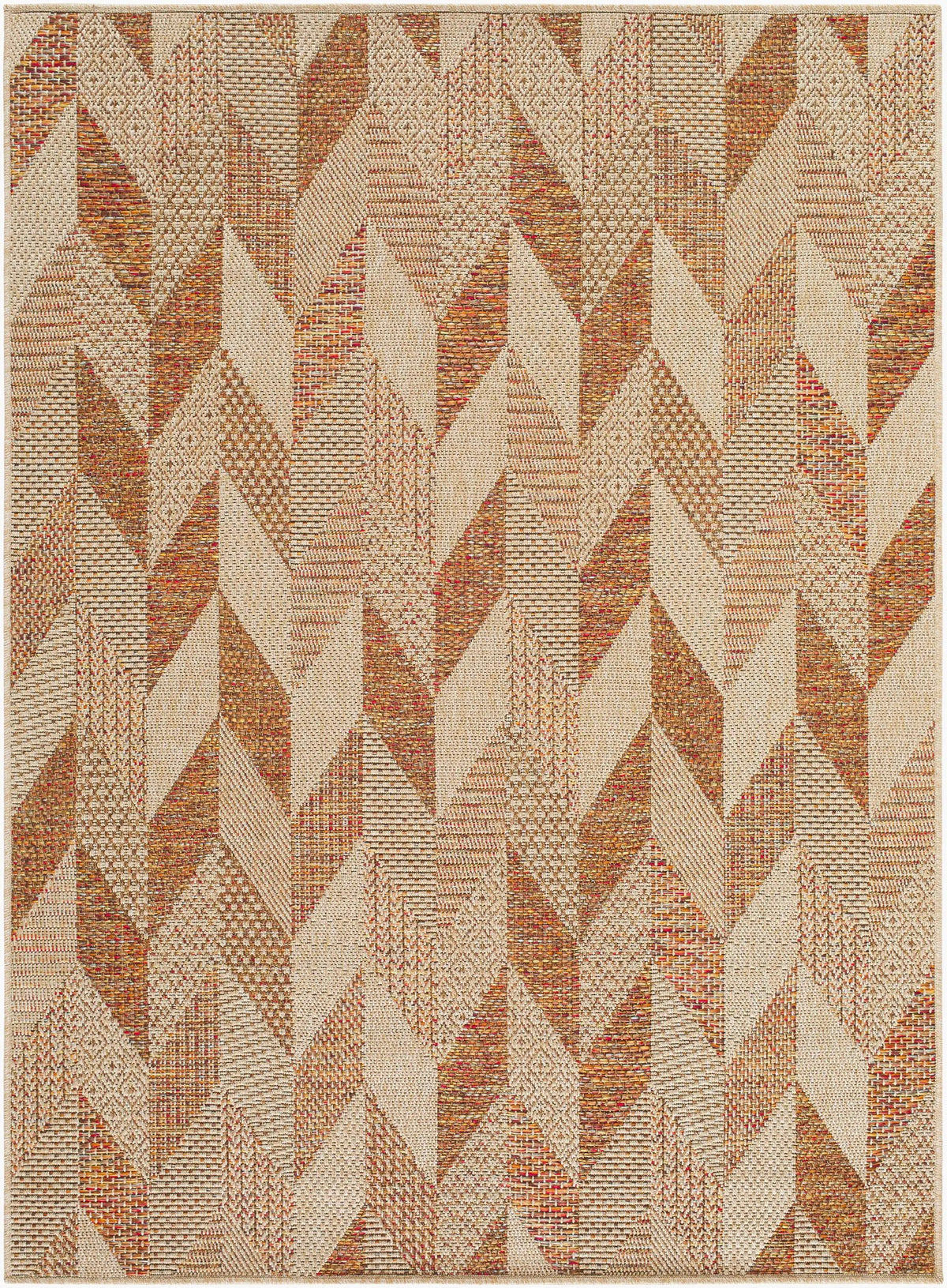 LIVABLISS Crete CEE-2306 Burnt-Sienna Area Rug