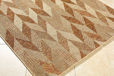 LIVABLISS Crete CEE-2306 Burnt-Sienna Area Rug