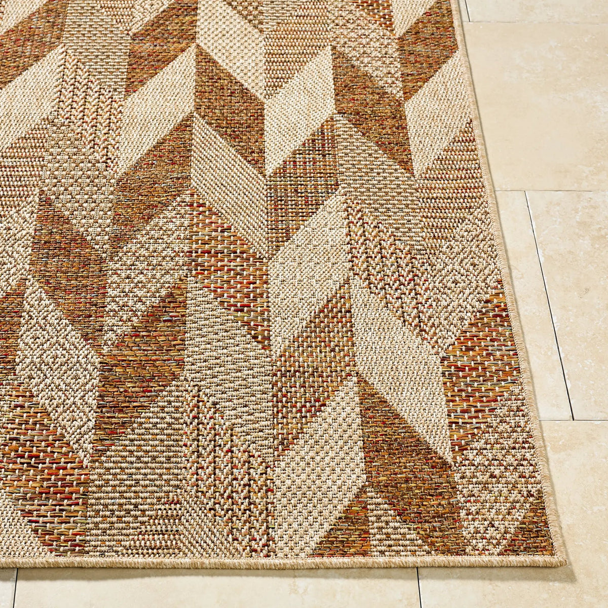 LIVABLISS Crete CEE-2306 Burnt-Sienna Area Rug