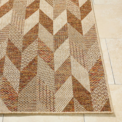 LIVABLISS Crete CEE-2306 Burnt-Sienna Area Rug