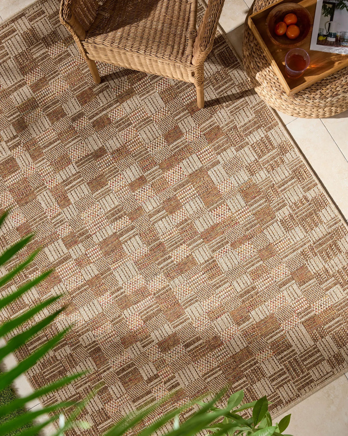 LIVABLISS Crete CEE-2311 Burnt-Sienna Area Rug