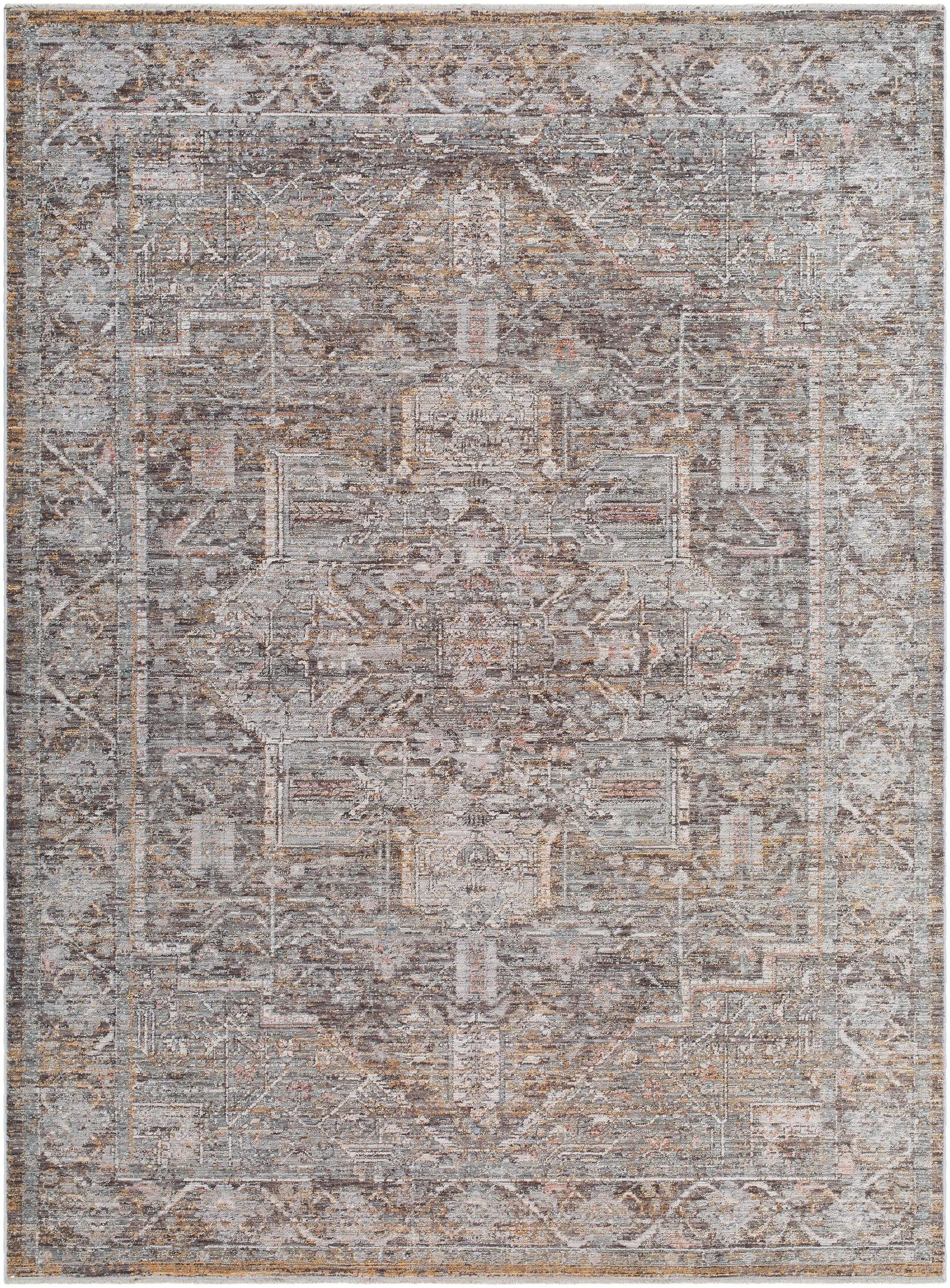 Chapel Hill CHP-2301 Black Area Rug by LIVABLISS