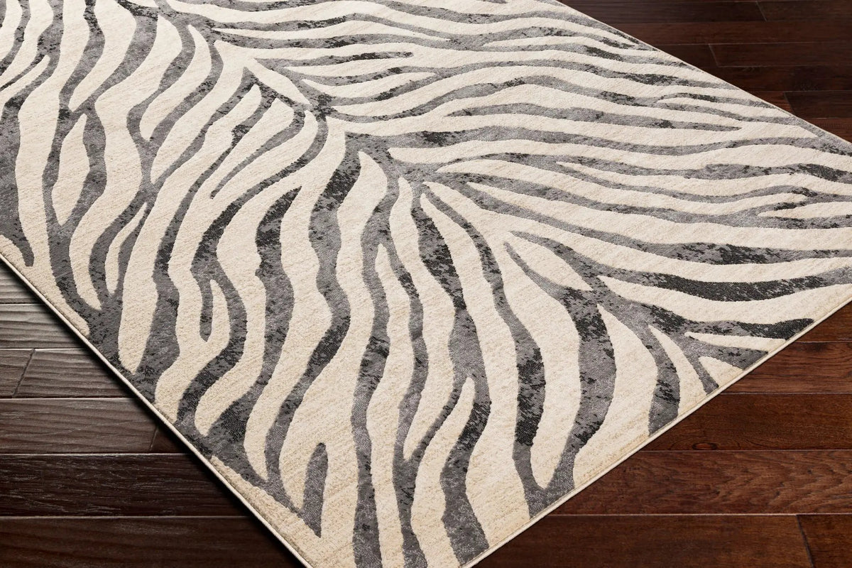 LIVABLISS City CIT-2300 Black Area Rug