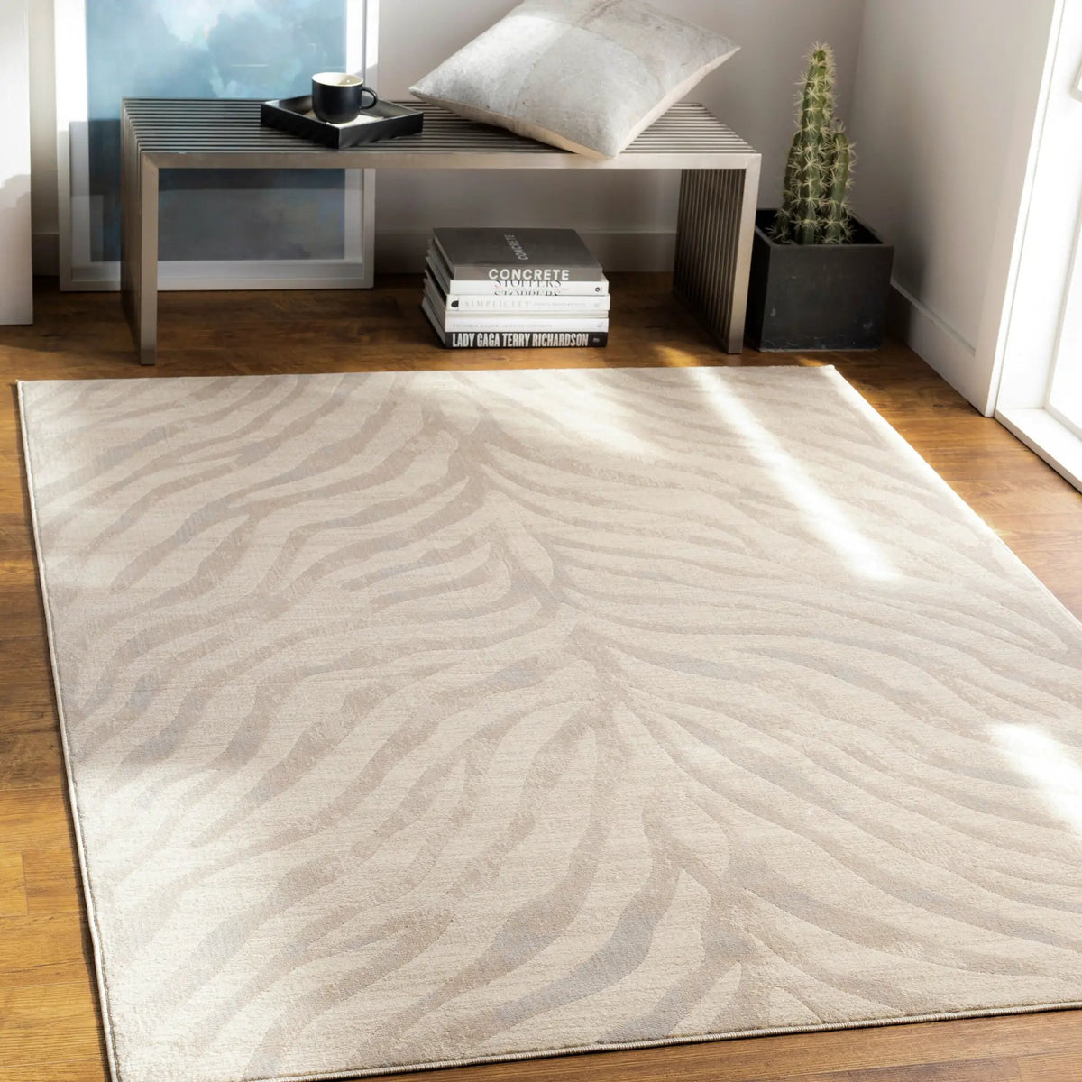 LIVABLISS City CIT-2301 Gray Area Rug
