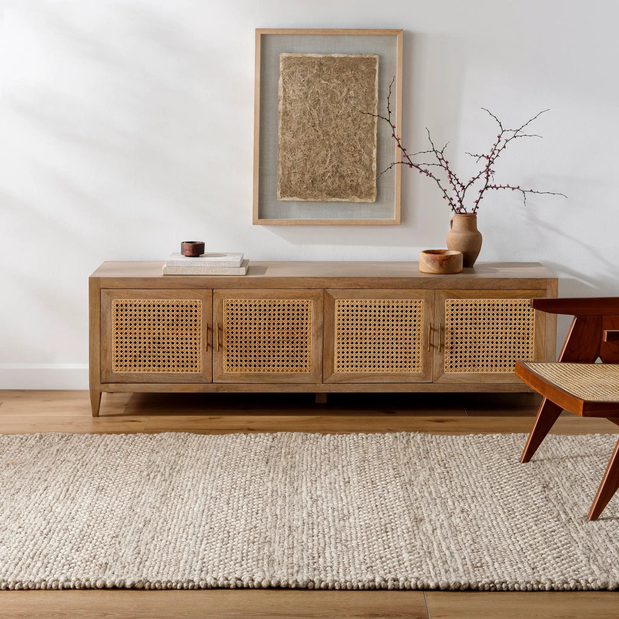 Cloud 19 CLD-2300 Light-Brown Area Rug by LIVABLISS