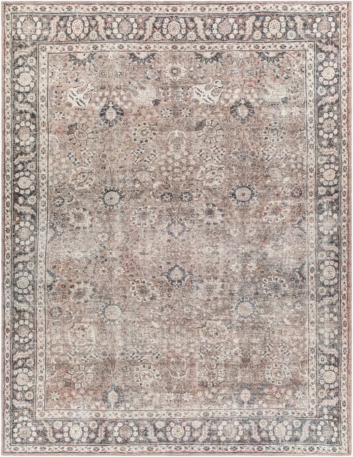 LIVABLISS Colin CLN-2300 Charcoal Area Rug