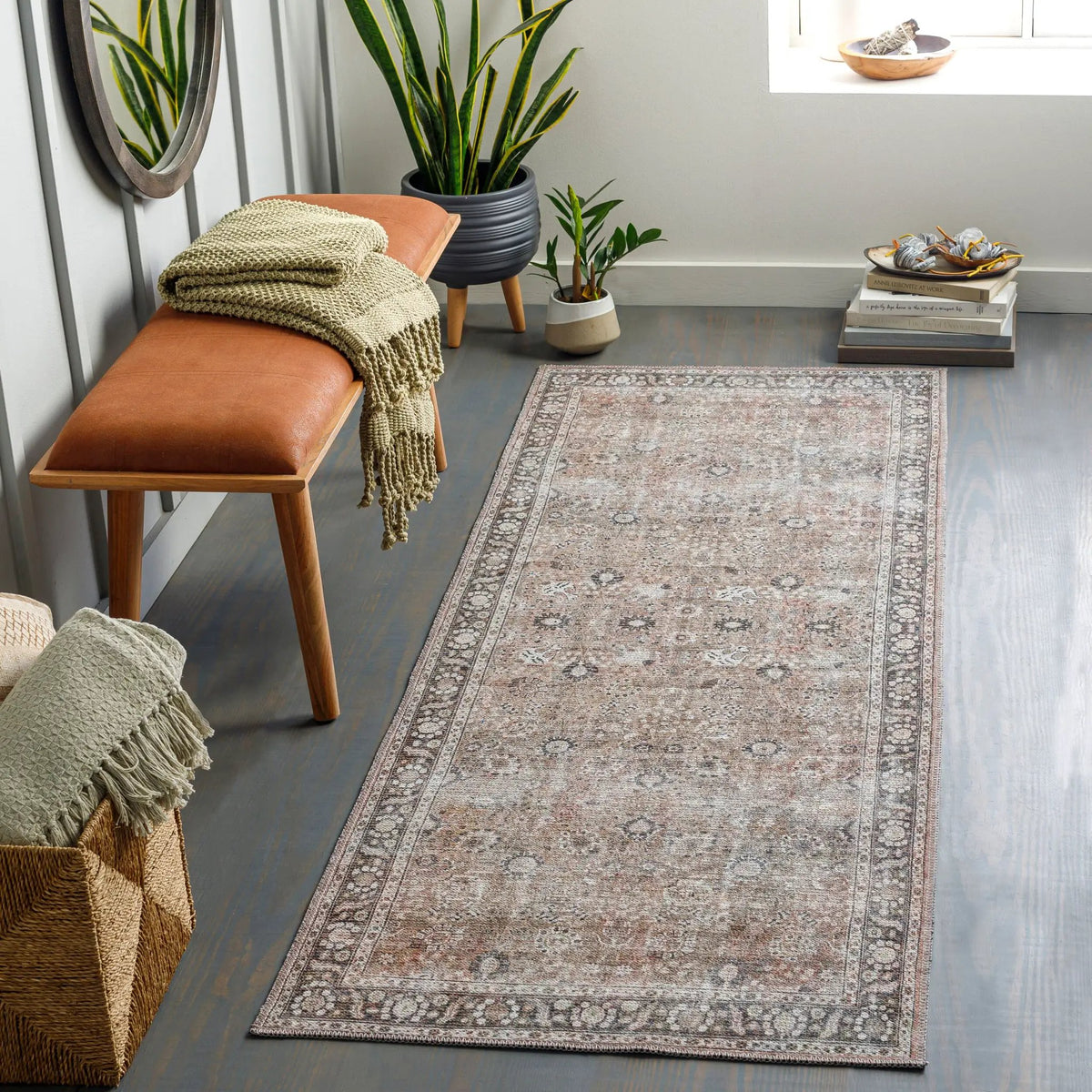 LIVABLISS Colin CLN-2300 Charcoal Area Rug