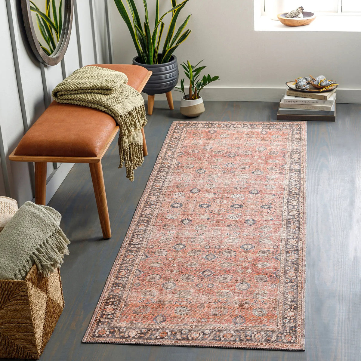 LIVABLISS Colin CLN-2301 Dusty-Coral Area Rug