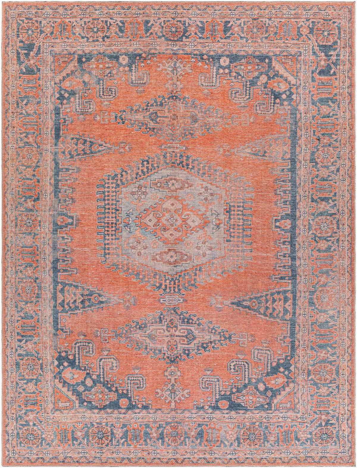 LIVABLISS Colin CLN-2306 Orange Area Rug