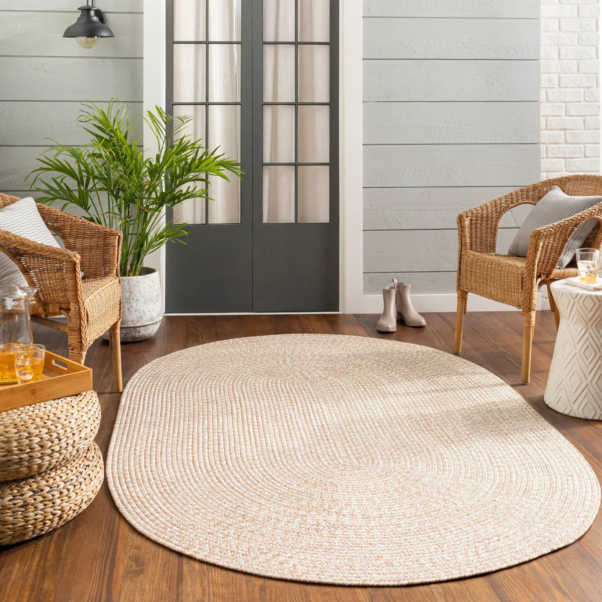 Chesapeake Bay CPK-2300 Brown Area Rug by LIVABLISS