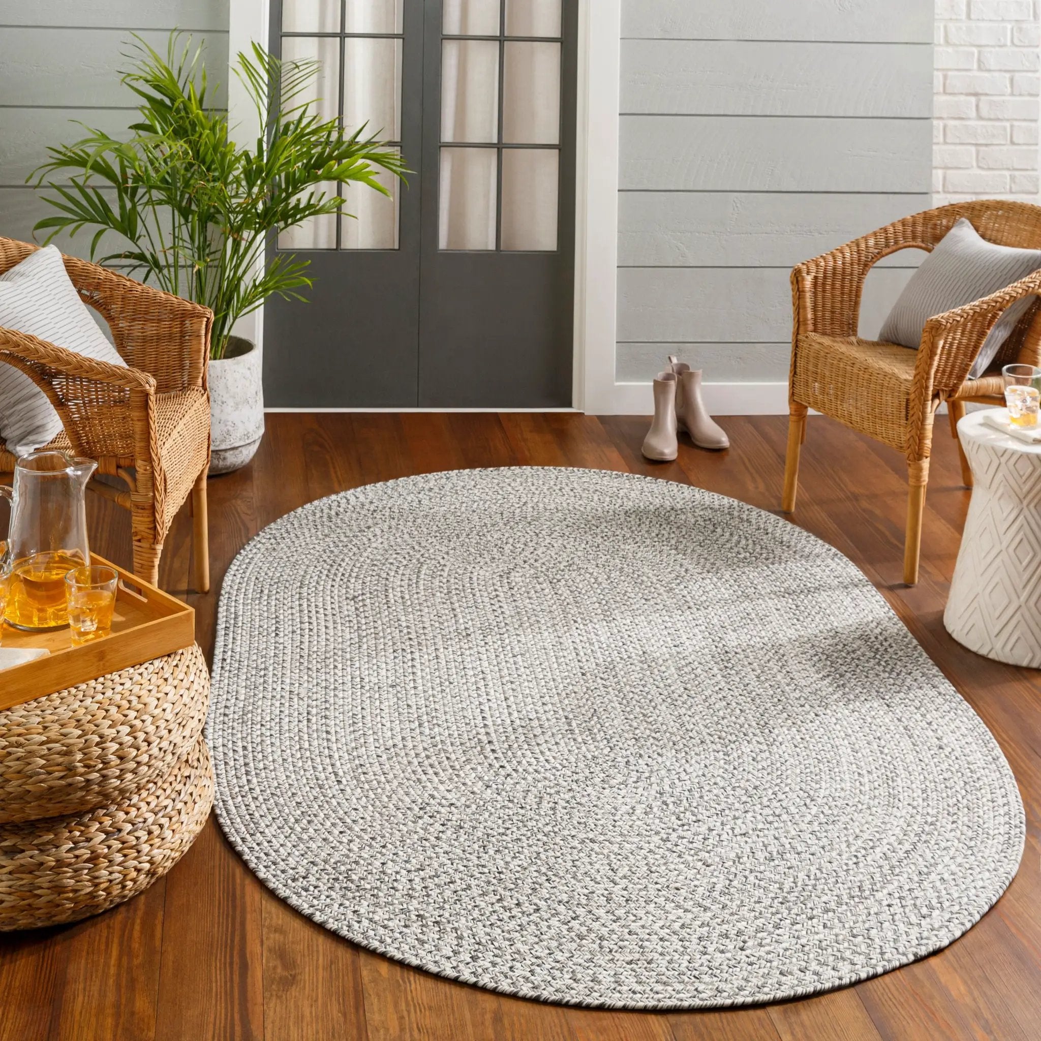 Chesapeake Bay CPK-2302 Charcoal Area Rug by LIVABLISS