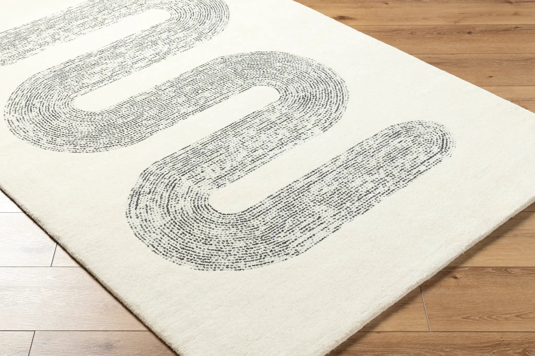 Carolena CRA-2301 Ivory Area Rug by LIVABLISS