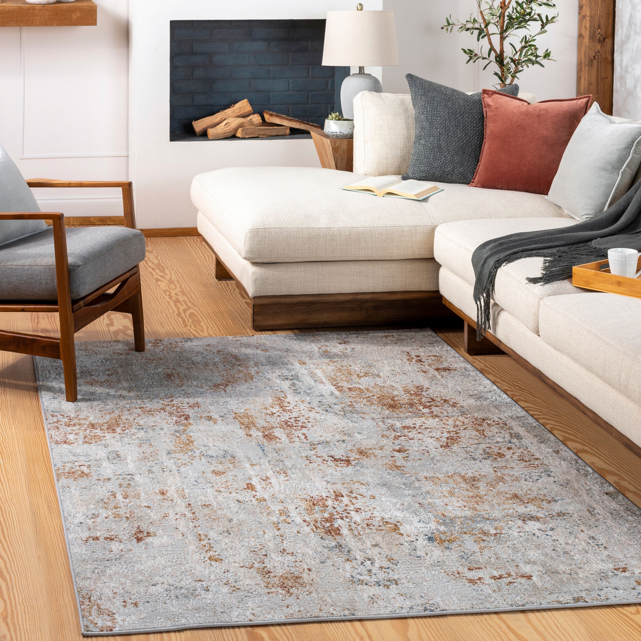 LIVABLISS Carmel CRL-2311 Multicolor Area Rug