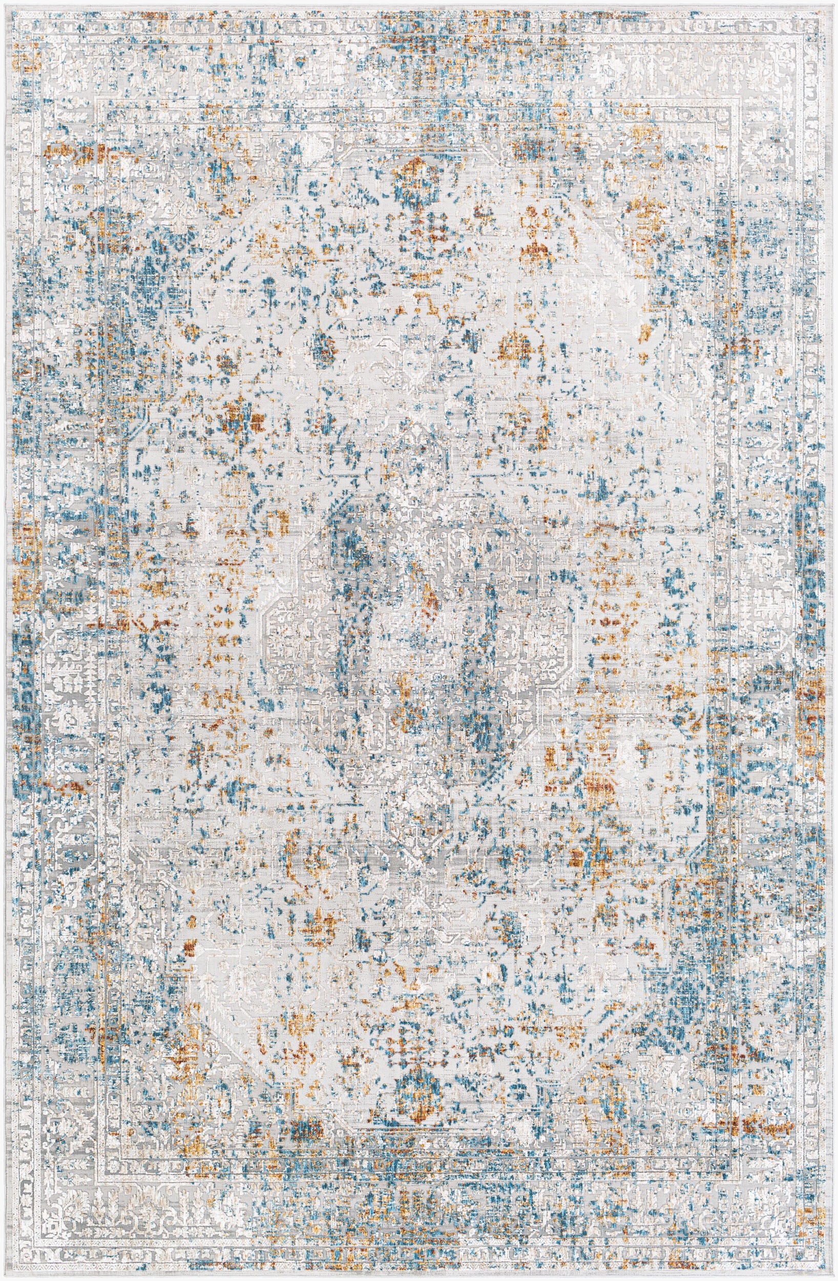 LIVABLISS Carmel CRL-2317 Light Gray Area Rug