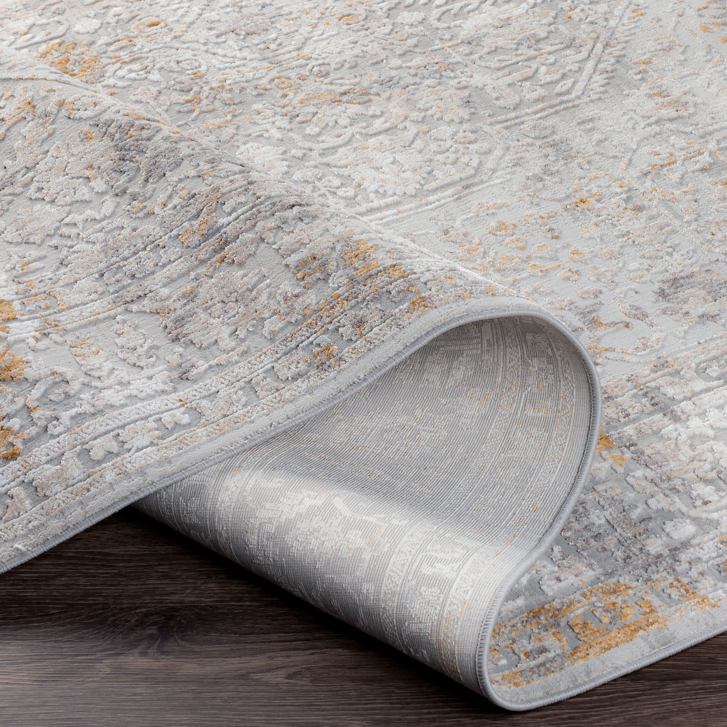 LIVABLISS Carmel CRL-2318 Light Gray Area Rug