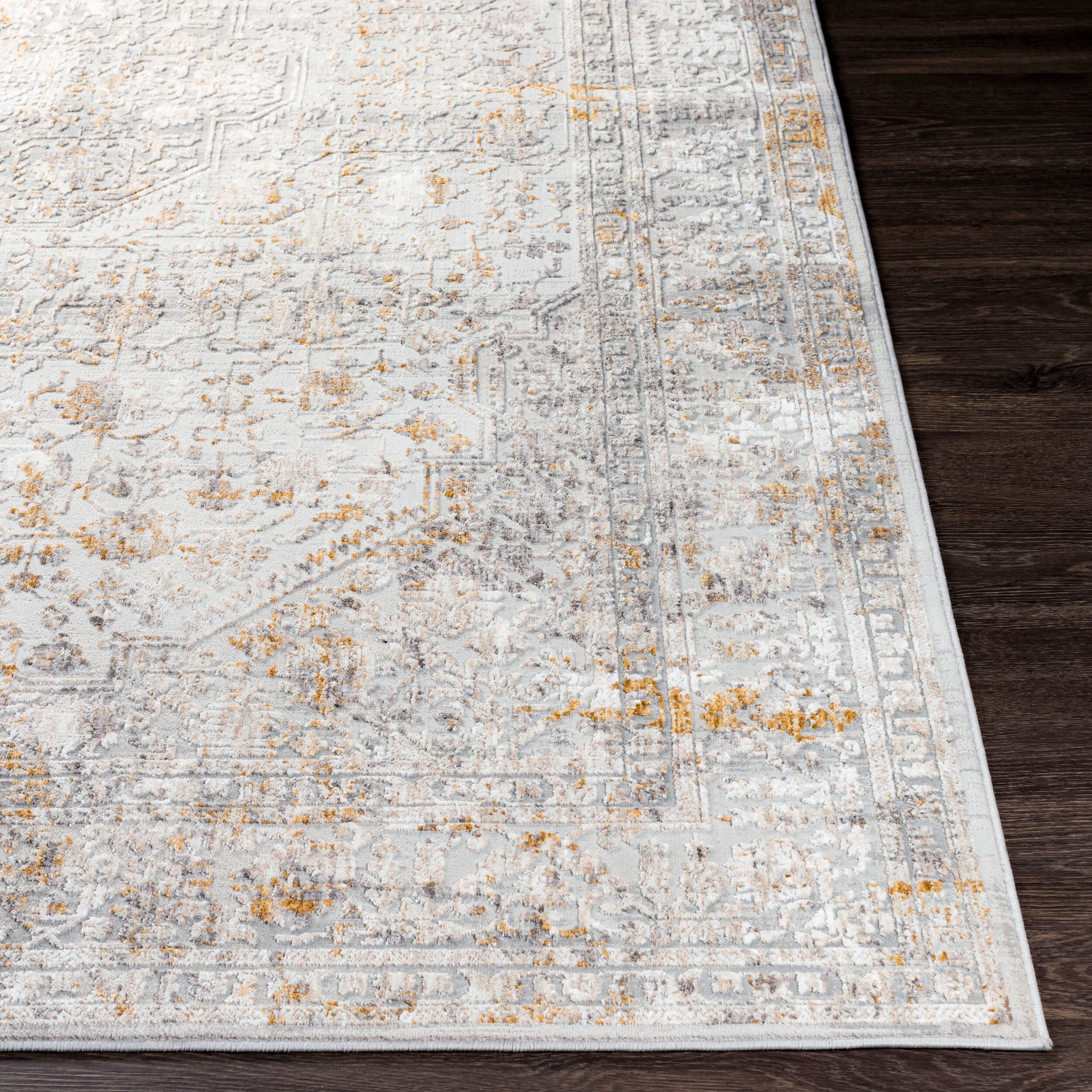 LIVABLISS Carmel CRL-2318 Light Gray Area Rug