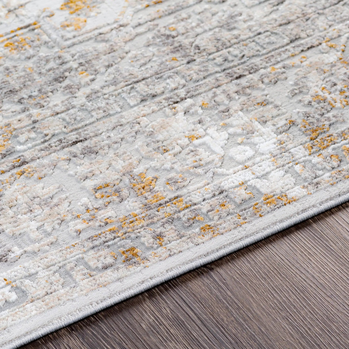Carmel CRL-2318 Light Gray Area Rug by LIVABLISS