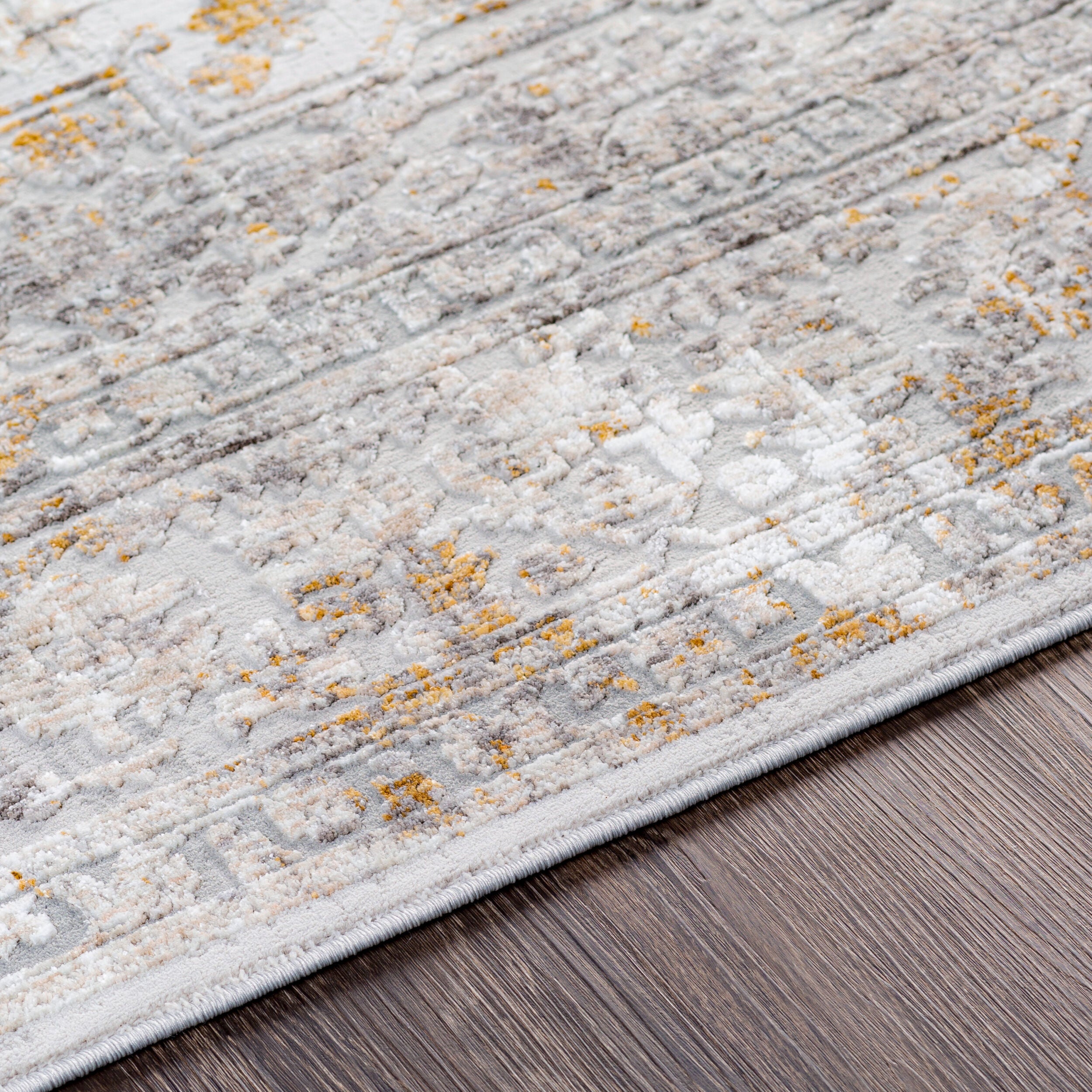 LIVABLISS Carmel CRL-2318 Light Gray Area Rug