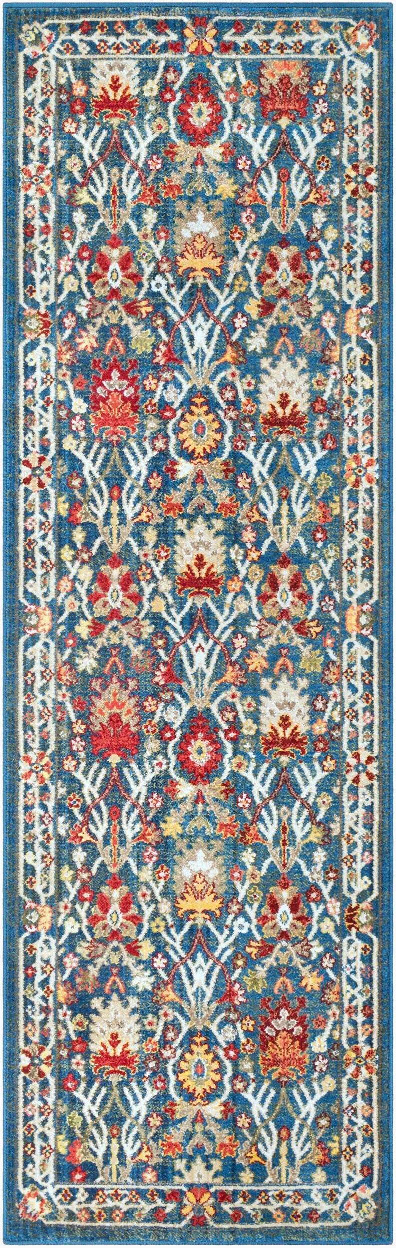 LIVABLISS Crafty CRT-2308 Blue Area Rug