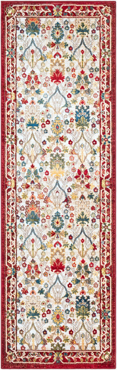 LIVABLISS Crafty CRT-2309 Red Area Rug