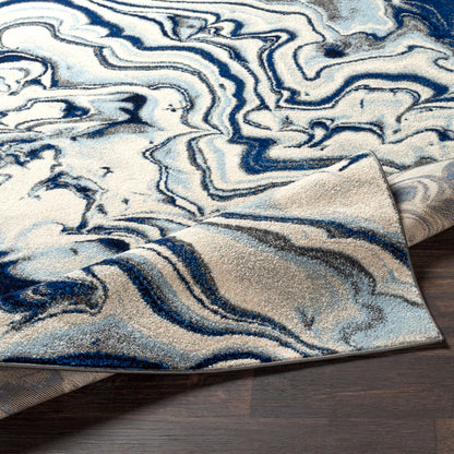 Surya Chelsea CSA-2320 Blue Area Rug by LIVABLISS
