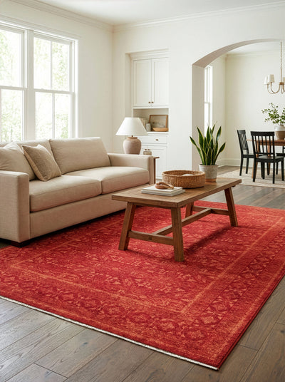 LIVABLISS Cyrus CYR-2301 Rust Area Rug