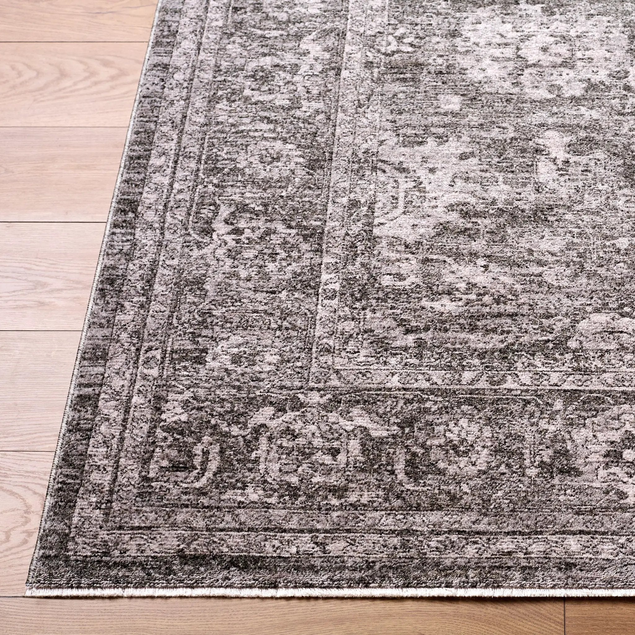 Cyrus CYR-2302 Medium Green Area Rug by LIVABLISS