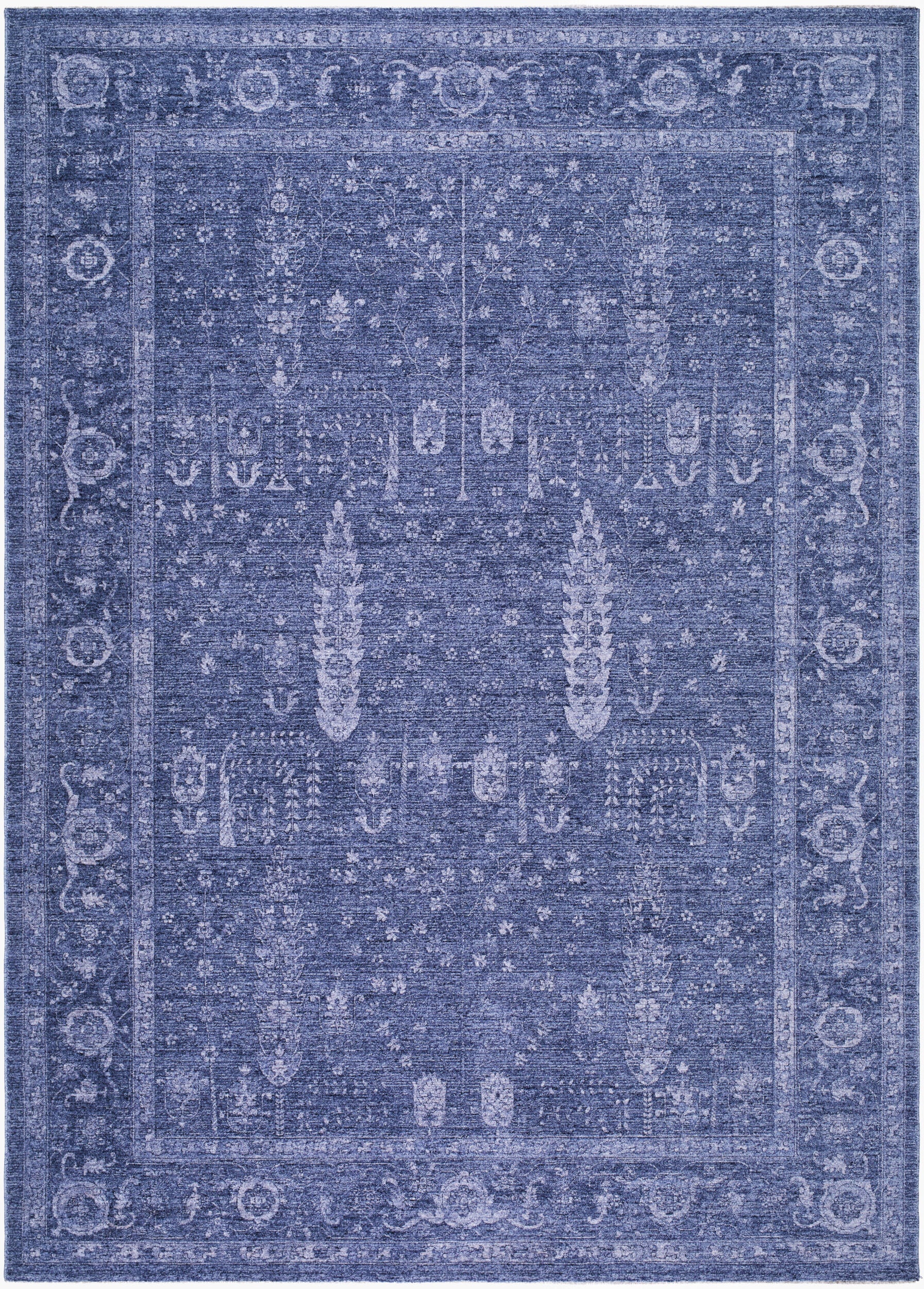 LIVABLISS Cyrus CYR-2304 Dark Blue Area Rug